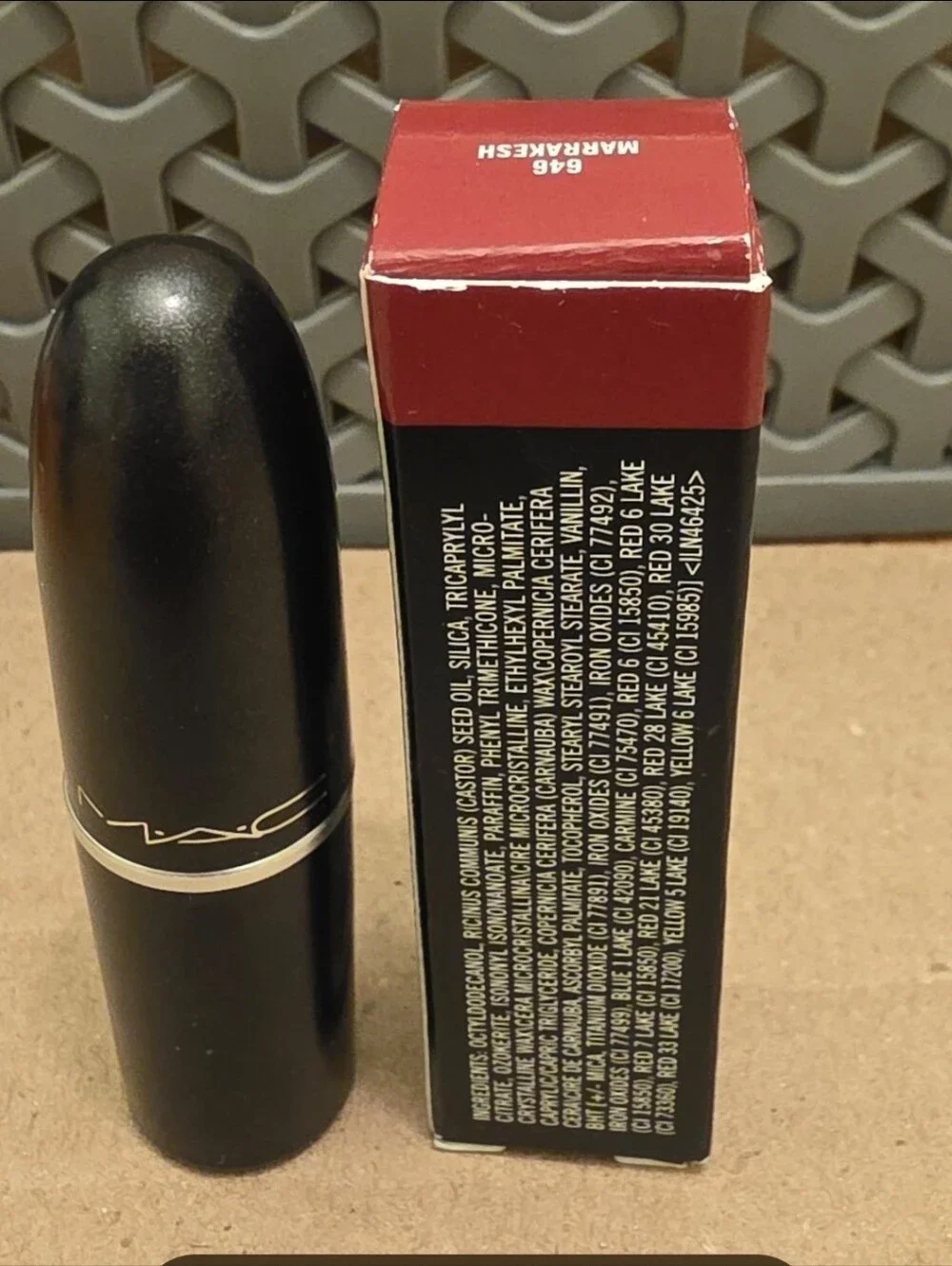 MAC Matte Lipstick 646 MARRAKESH. BNIB